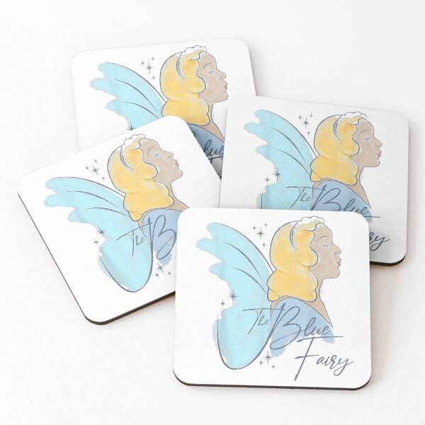 Item preview, Pinocchio The Blue Fairy Watercolor  designed and sold by CarolRogan.