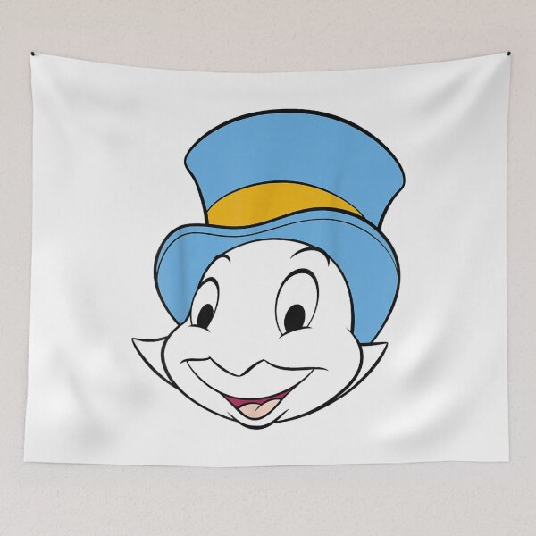 Item preview, Pinocchio Jiminy Cricket Big Face  designed and sold by CarolRogan.