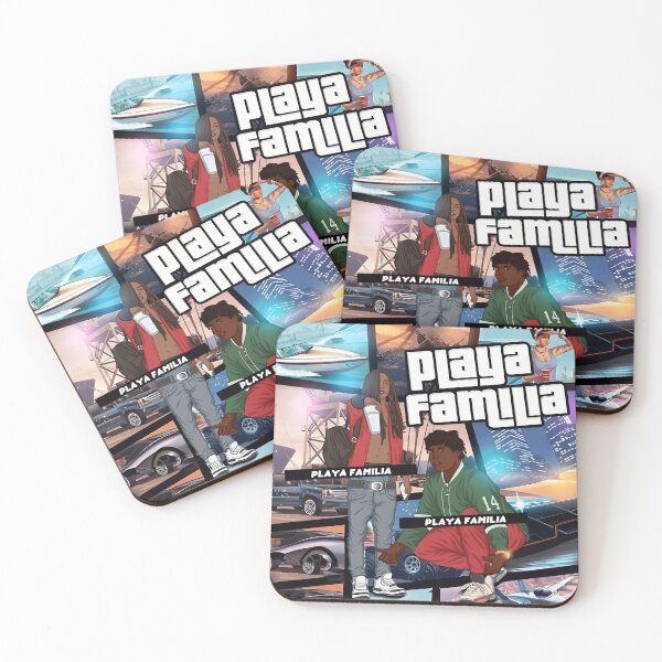 Item preview, Playa Familia album art meme designed and sold by FranzLange.