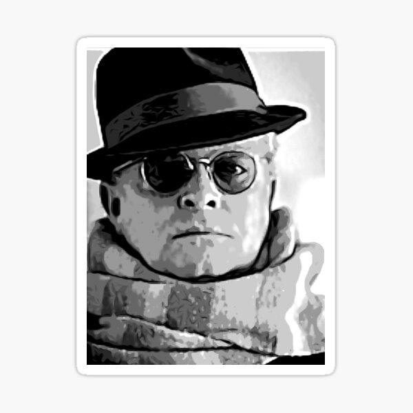 &ldquo;Truman Capote&rdquo; Sticker by Wyllie | Redbubble