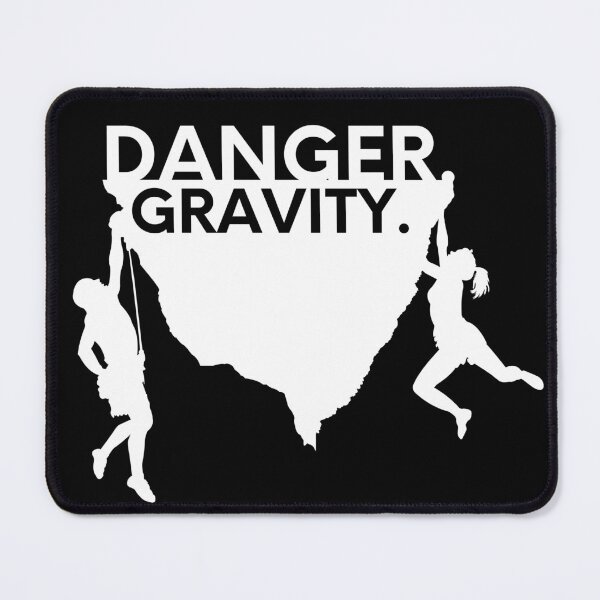 Item preview, Danger. Gravity. Cool Climbing designed and sold by Boulder Design Co.