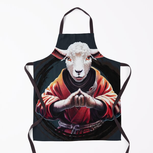 Item preview, Shaolin Monk Sheep - Harness the power of Kung Fu! designed and sold by ArtificialEye.