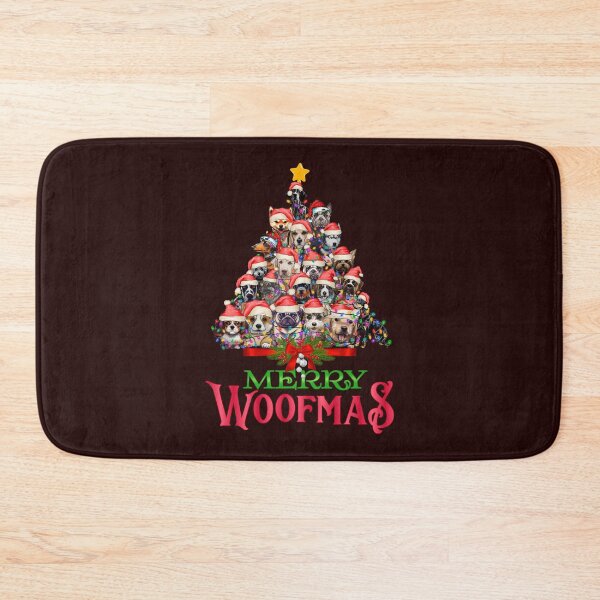 Item preview, Merry Woofmas Dog Christmas Tree designed and sold by SimplyCosmic11.