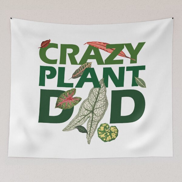Item preview, Crazy Plant Dad designed and sold by chillaxcats.