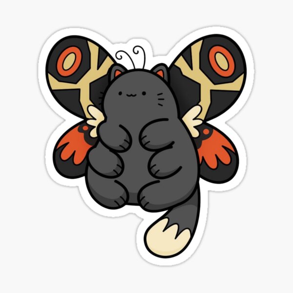 Item preview, Mothra Cat designed and sold by EverythingIsCat.