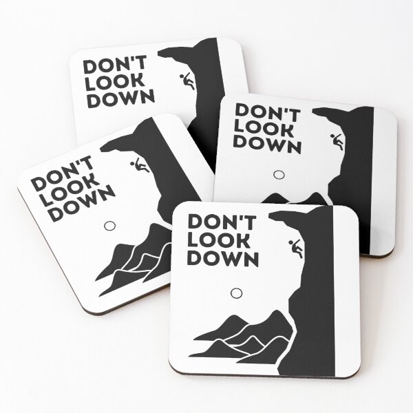 Item preview, Dont Look Down. Funny Climbing designed and sold by Boulder Design Co.
