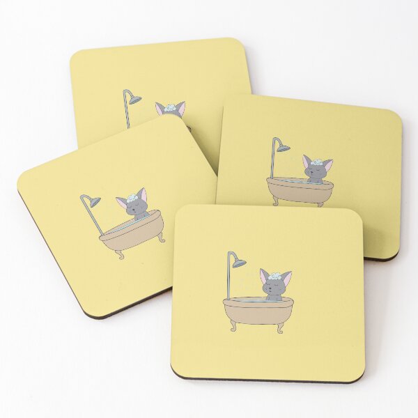 Item preview, Cat in a bath tub designed and sold by feliciabrb.