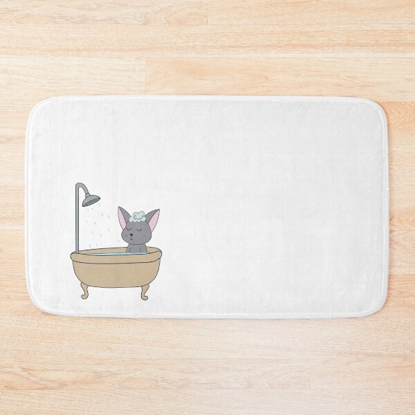 Item preview, Cat in a bath tub designed and sold by feliciabrb.