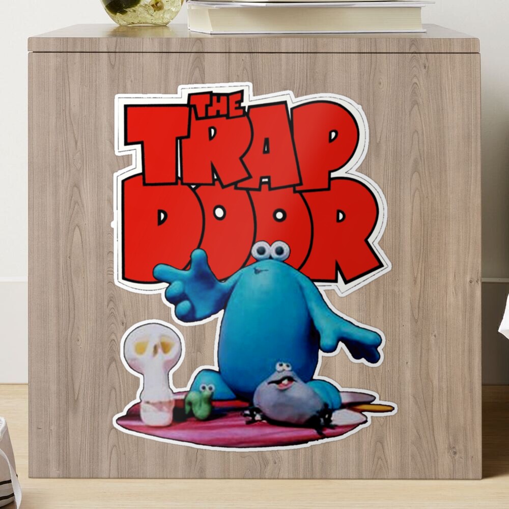 The Trap Door (Transparent) Sticker for Sale by Gracann | Redbubble