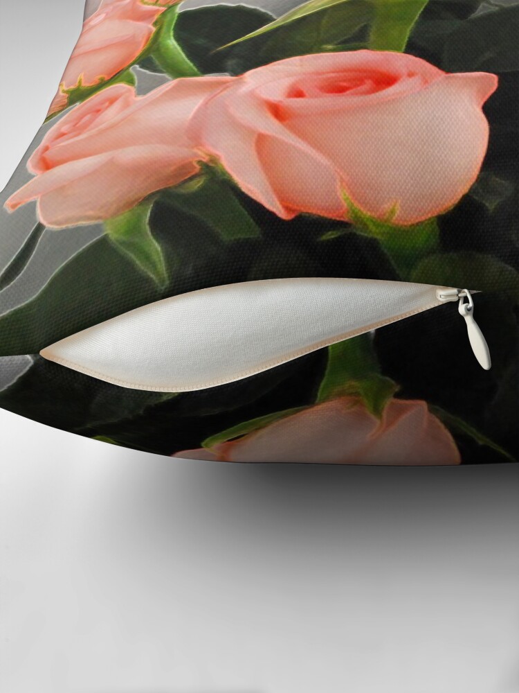 Thumbnail 2 of 4, Pillow, Roses designed and sold by VikingHorde.