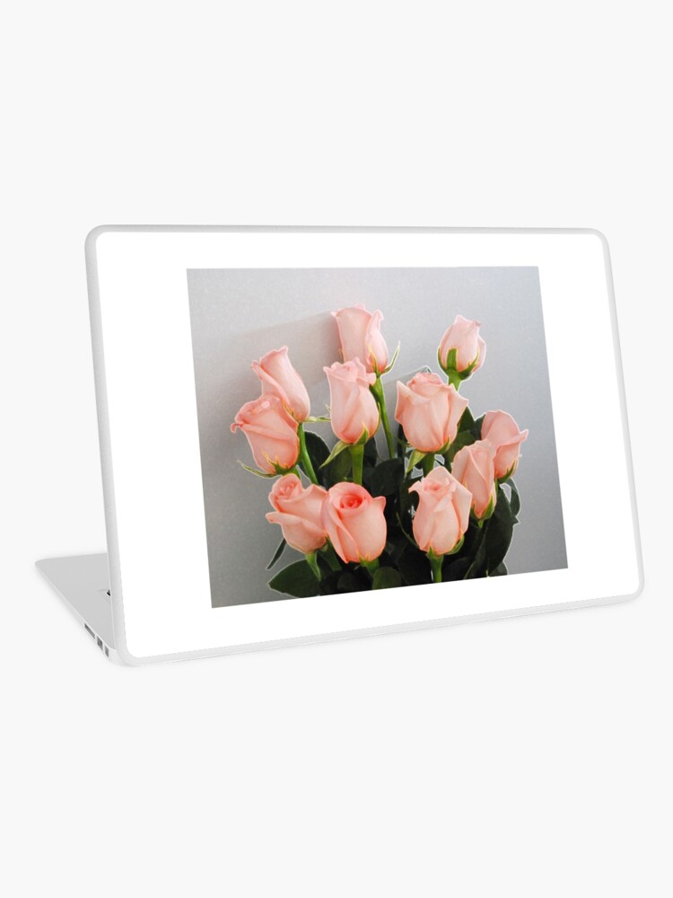 Thumbnail 1 of 2, Laptop Skin, Roses designed and sold by VikingHorde.