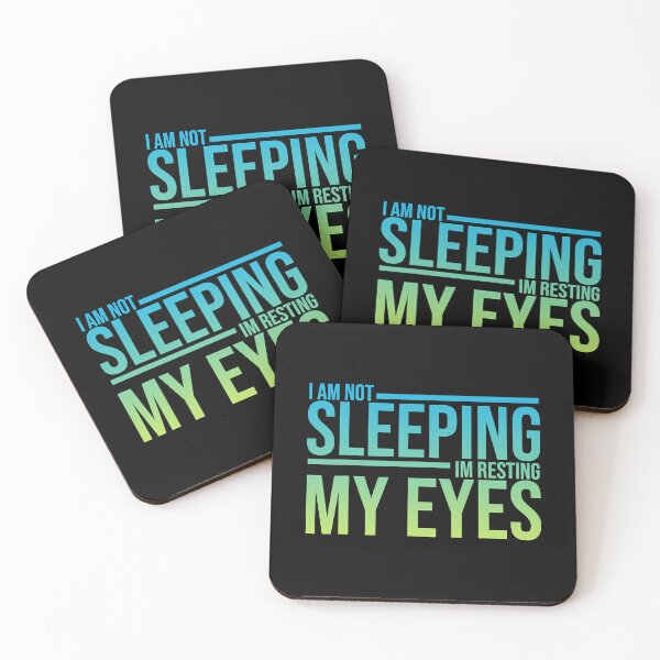 Item preview, I Am Not Sleeping I Am Just Resting My Eyes designed and sold by Earthshaker-art.