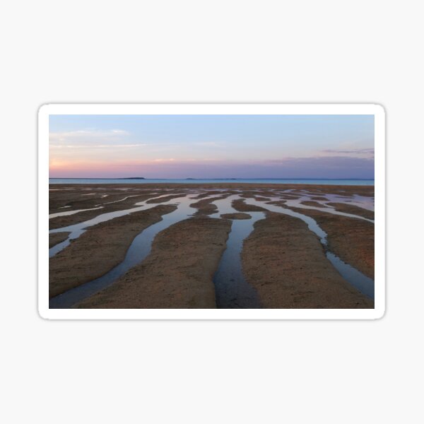 Purple sunset at Nyalanji Sticker