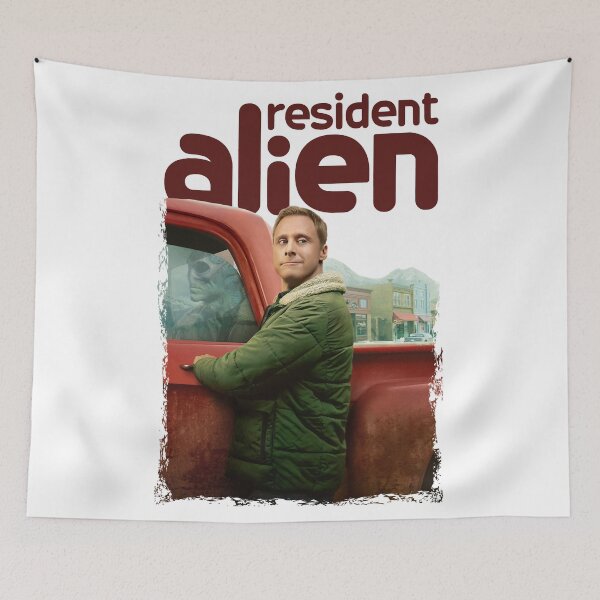 Item preview, Resident Alien Art Perfect Xmas Gift Fan designed and sold by SebastiGuevara.