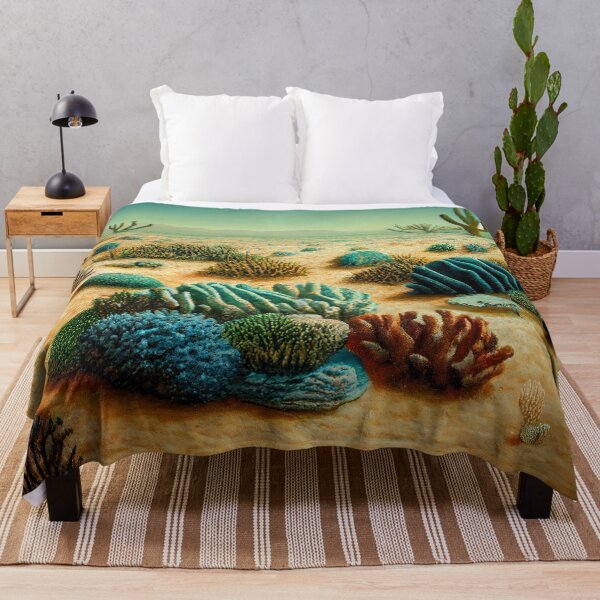 Item preview, Corals in the Desert 9 Abstract AI Generated Art designed and sold by MeAI-Art.