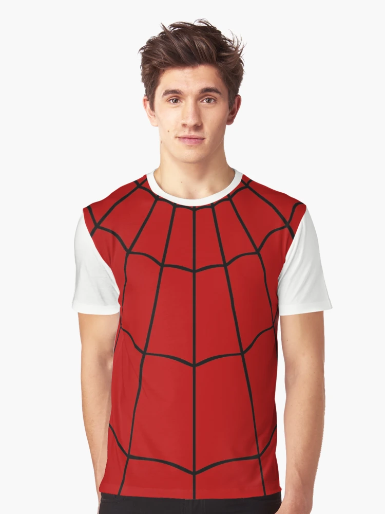 Marvel Spider-Man: No Way Home Spidey Circuit - Long Sleeve T-Shirt for Men  – Customized-New Red 