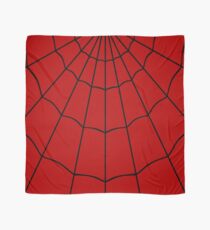Spider Web - Red Scarf