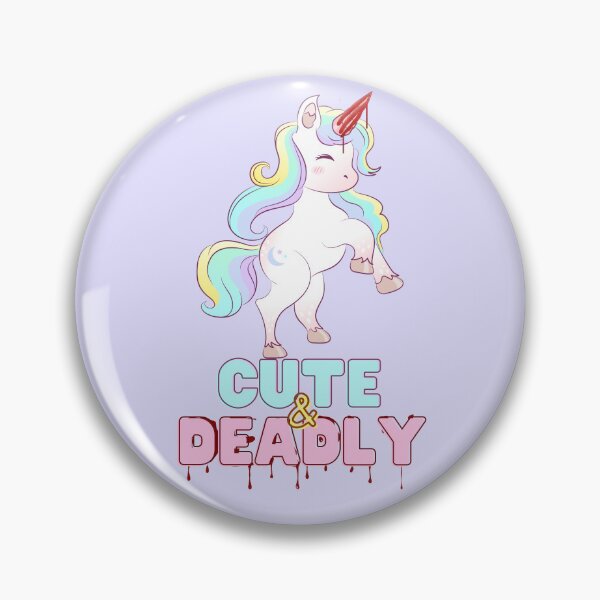 Item preview, Cute and Deadly Unicorn designed and sold by Planetary-Disco.