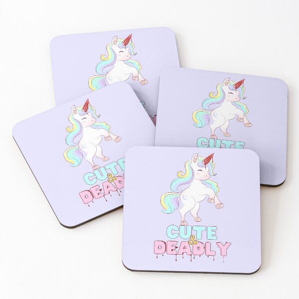 Item preview, Cute and Deadly Unicorn designed and sold by Planetary-Disco.