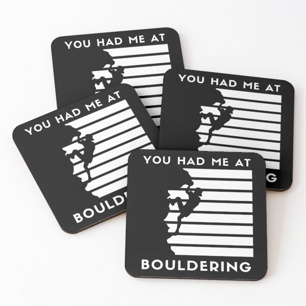 Item preview, Boy, You Had Me At Bouldering. Funny Bouldering designed and sold by Boulder Design Co.
