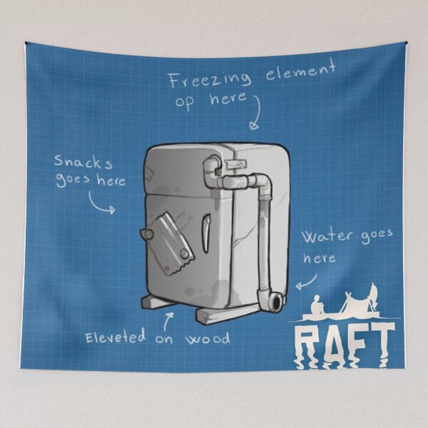 Item preview, Raft Game - Artwork designed and sold by CheckeredShoes6.