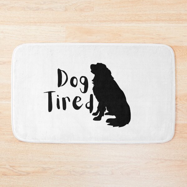 Item preview, Dog Tired (Dog) designed and sold by GlacierViewFarm.