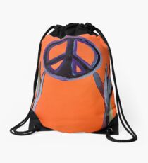 Reaching for Peace Drawstring Bag