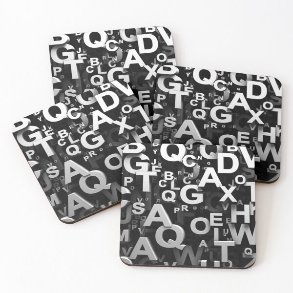 Item preview, Alphabet Digital Art designed and sold by NengShop.