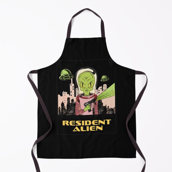 Item preview, Resident Alien invader from outer space designed and sold by SebastiGuevara.