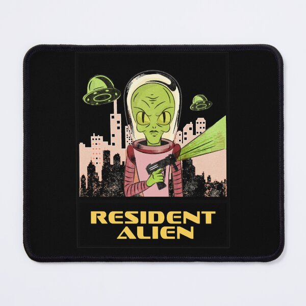 Item preview, Resident Alien invader from outer space  designed and sold by SebastiGuevara.