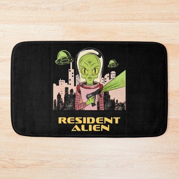 Item preview, Resident Alien invader from outer space  designed and sold by SebastiGuevara.