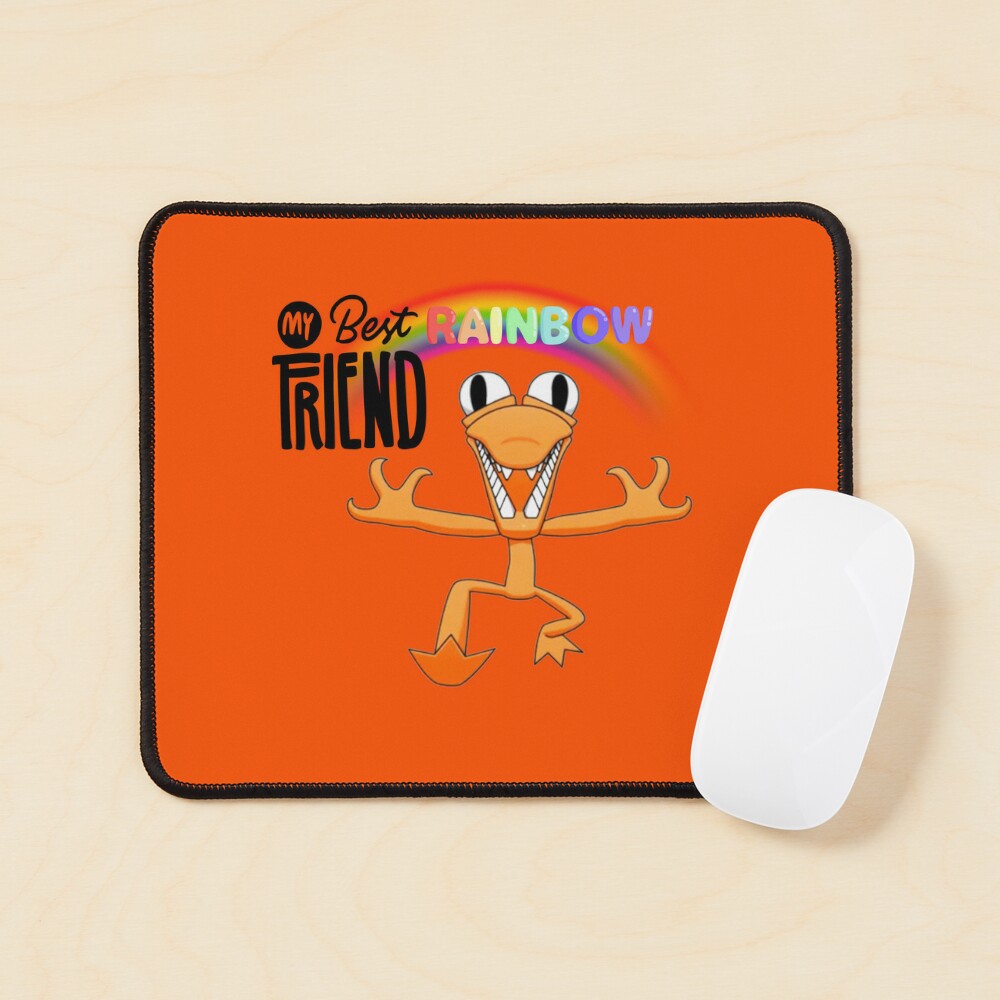 Orange rainbow friends Sticker for Sale by Arsalane13