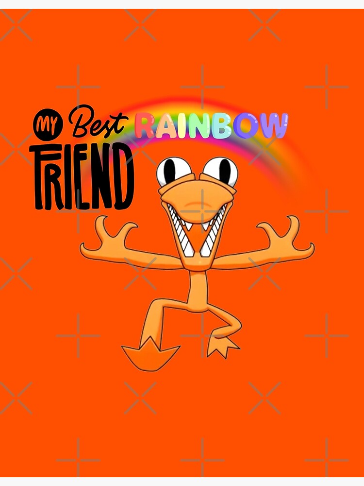 Rainbow Friends Orange (Friendly) | Poster