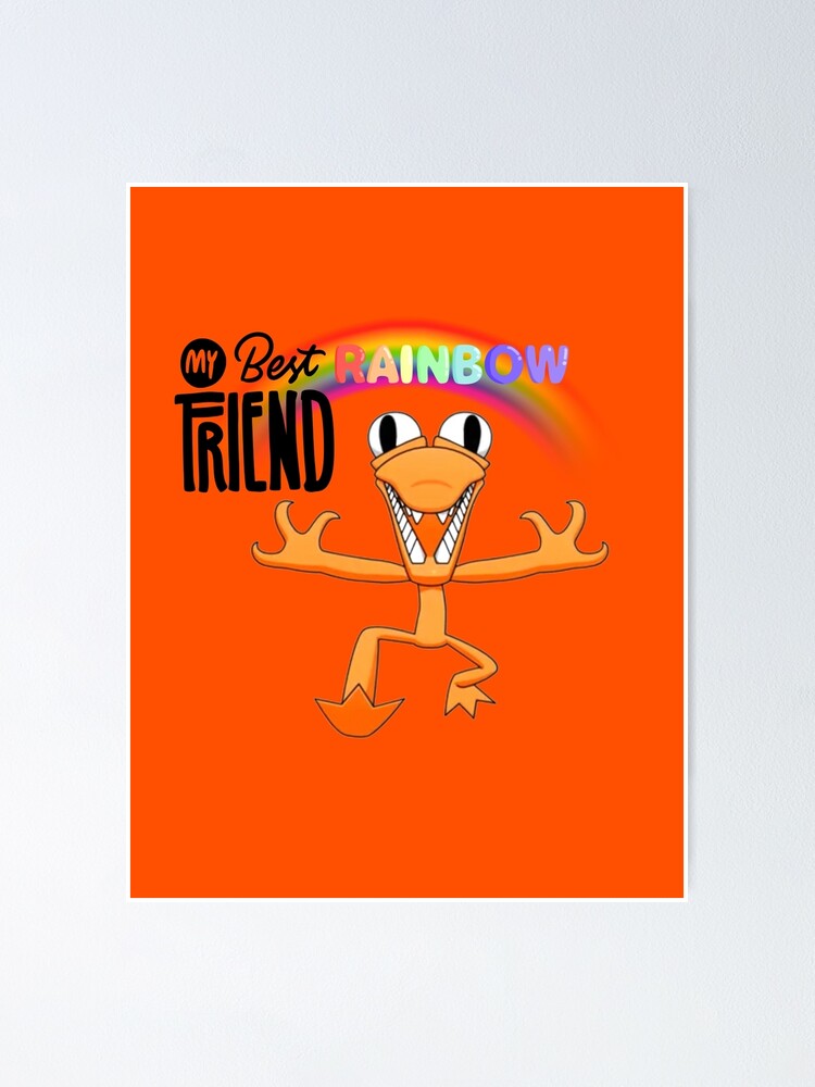 Red Scientist Rainbow Friend Poster for Sale by TheBullishRhino