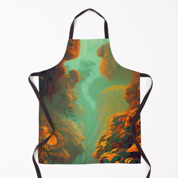 Item preview, Orange Bloom Jungle  designed and sold by EsoteraArt.