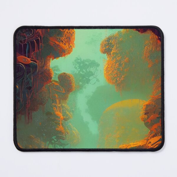Item preview, Orange Bloom Jungle  designed and sold by EsoteraArt.