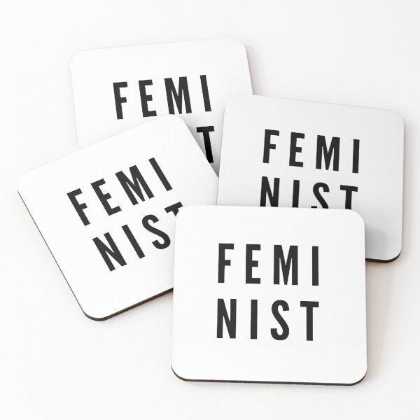 Item preview, FEMINIST ABSTRACT TYPOGRAPHY | MODERN FEMINISM ANTI DESIGN TEXT designed and sold by Festive Feminist.