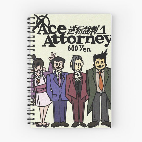 Item preview, Ace Attorney Faux Manga Cover designed and sold by kiblu.