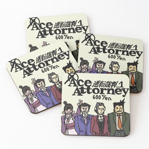 Item preview, Ace Attorney Faux Manga Cover designed and sold by kiblu.