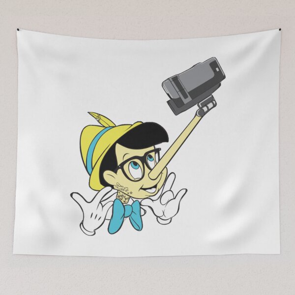 Item preview, Pinocchio Selfie  designed and sold by CarolRogan.