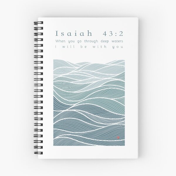 Item preview, Isaiah 43:2 - I Will Be With You designed and sold by joyfultaylor.