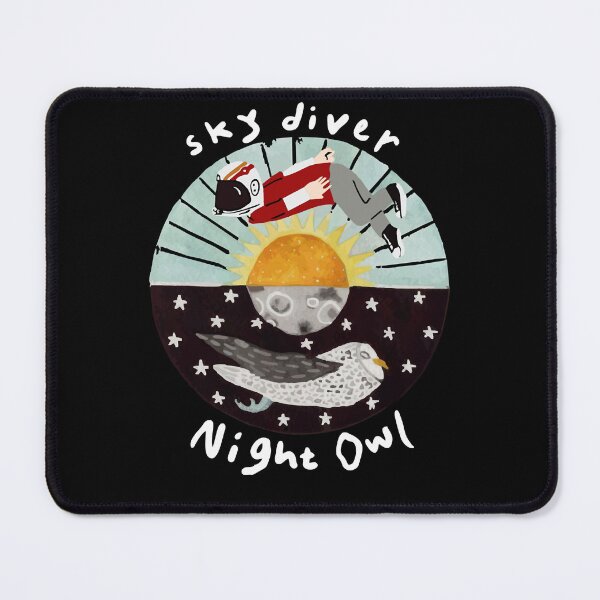 Item preview, Resident Alien NightOwl Graphic Perfect Xmas Gift Fan designed and sold by SebastiGuevara.