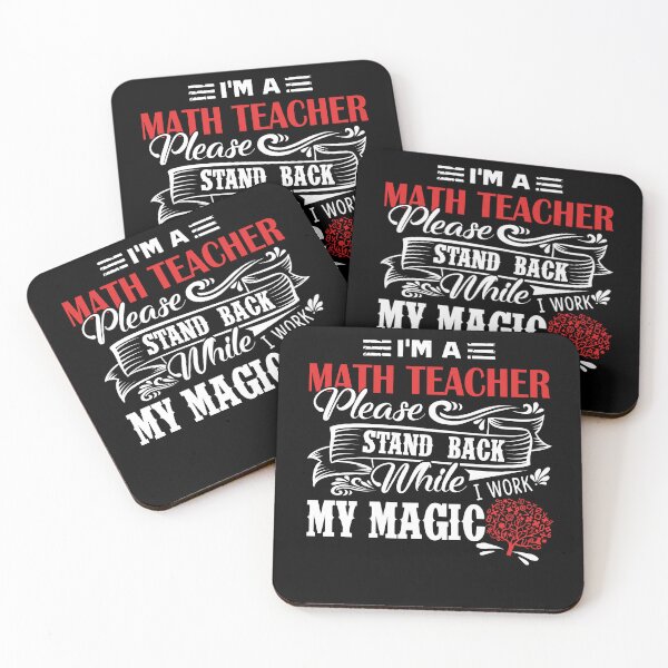 Item preview, Math Teacher - I'm A Math Teacher Please Stand Back designed and sold by UnknownArtistt.