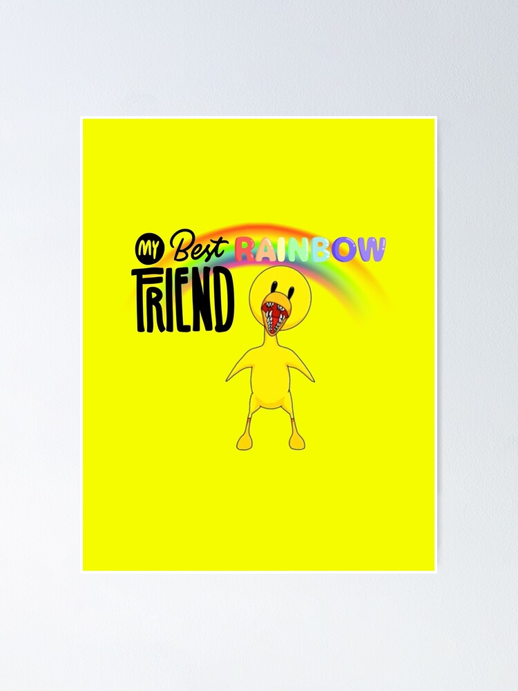 Purple Rainbow Friend Poster for Sale by TheBullishRhino