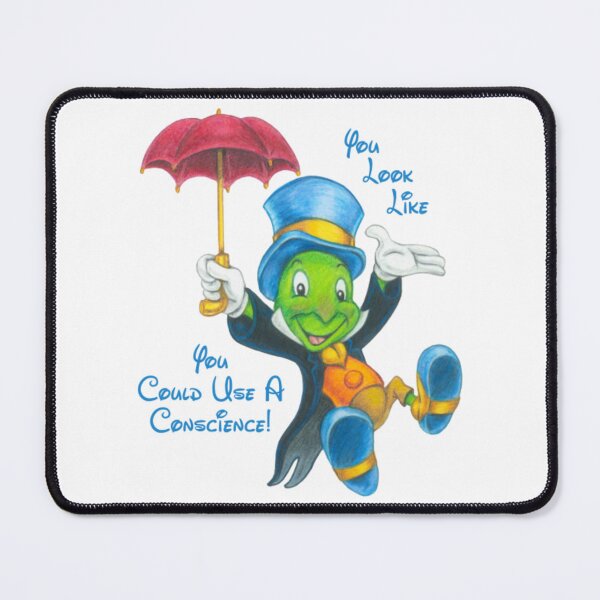 Item preview, Jiminy Cricket Thinks You Look Like You Could Use A Conscience! designed and sold by CarolRogan.