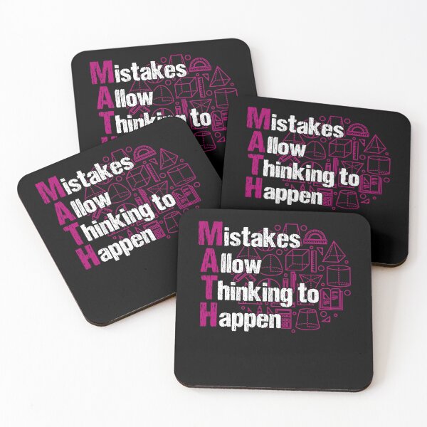 Item preview, Math Teacher - Math Mistakes Allow Thinking To Happen designed and sold by UnknownArtistt.