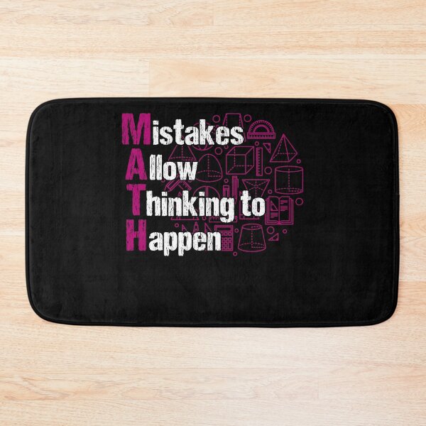 Item preview, Math Teacher - Math Mistakes Allow Thinking To Happen designed and sold by UnknownArtistt.