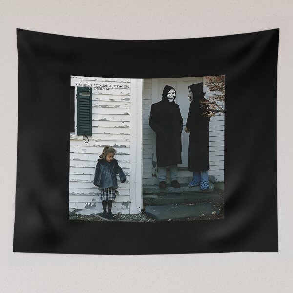 Item preview, The Devil and God Are Raging Inside Me album Halloween designed and sold by MargittaOtt.
