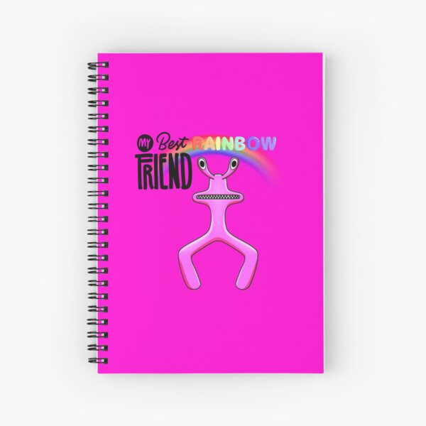 Red Scientist Rainbow Friends | Spiral Notebook