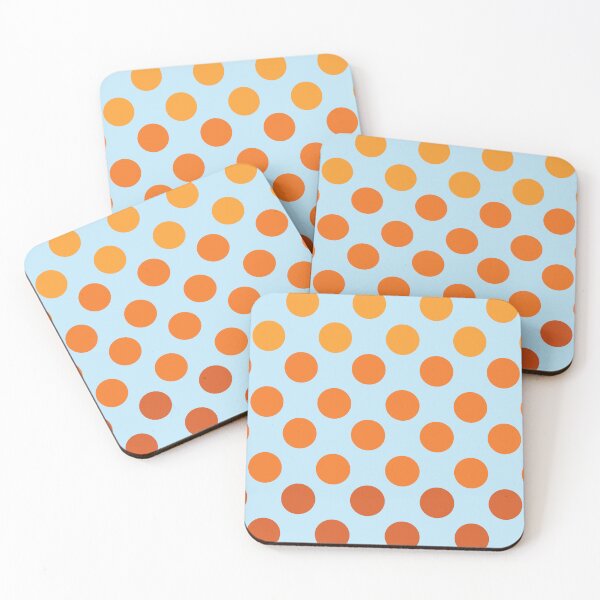 Item preview, Apricot, Tangerine, Ginger Dots designed and sold by PSCSCo.